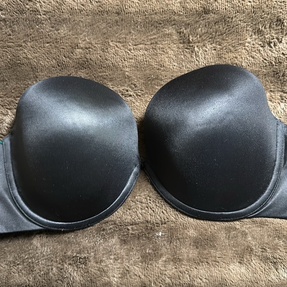 Victorias Secret Very Sexy Strapless Bra Black 36D - Picture 1 of 6